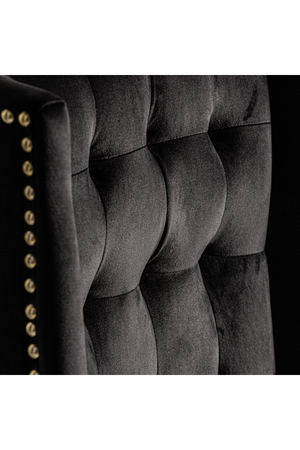 Black Velvet Barstools (2) | Vical Home Dachwig | Oroa.com