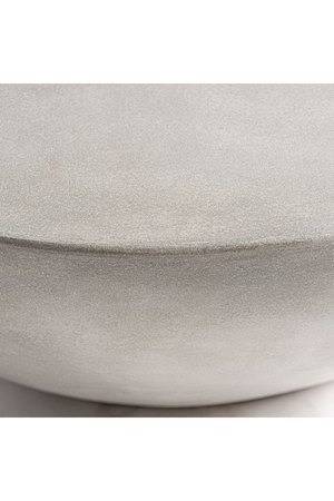 Gray Cement Bowl-Shaped Coffee Table | Vical Home Telfs | Oroa.com