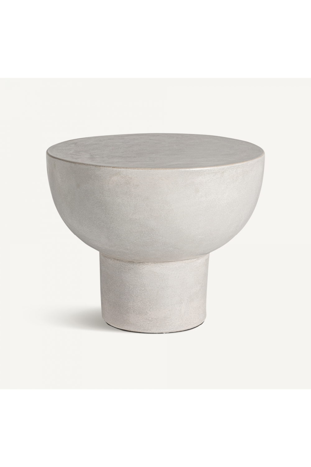 Cement Bowl-Shaped Side Table | Vical Home Telfs | Oroa.com