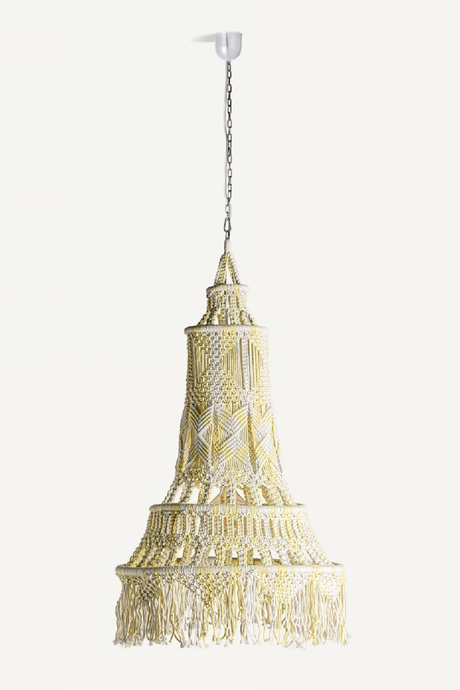   Yellow Cotton Pendant Light | Oroa.com