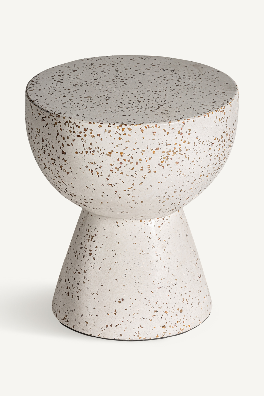 Speckled White Terrazzo Side Table | Vical Home Albenga | Oroa.com