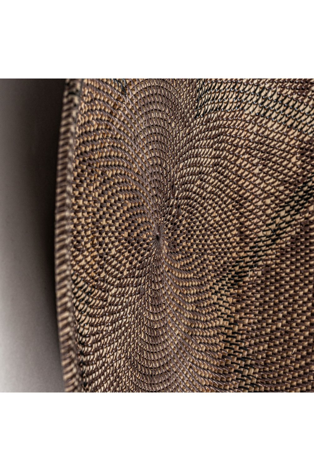 Brown Rattan Round Wall Decor | Vical Home Zirba | Oroa.com