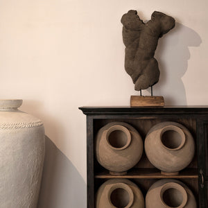   Gray Terracotta Bust | Oroa.com