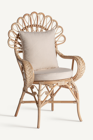 Natural Rattan Statement Armchair | Vical Home Nulvi | Oroa.com