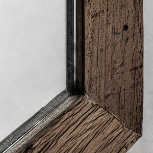   Rustic Pine Rectangular Mirror | Oroa.com