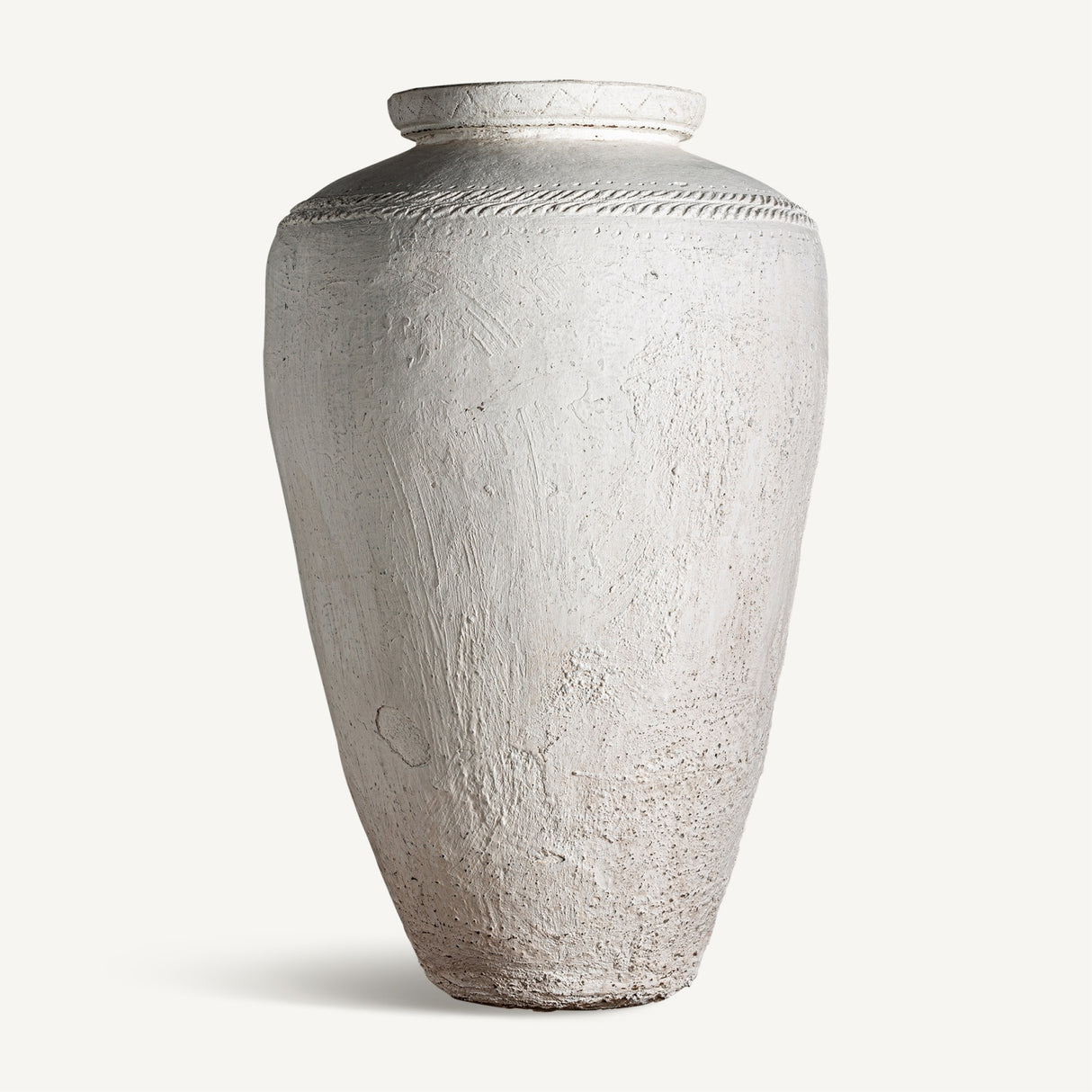   White Terracotta Vase | Oroa.com