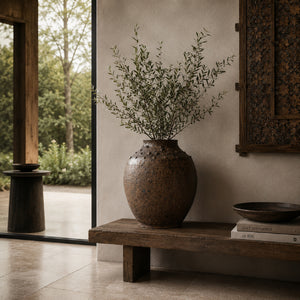   Brown Ceramic Vase | Oroa.com