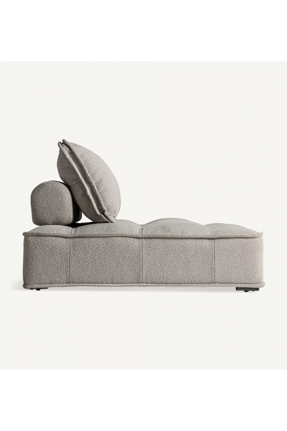 Gray Armless Modular Sofa | Vical Home Encs | Oroa.com