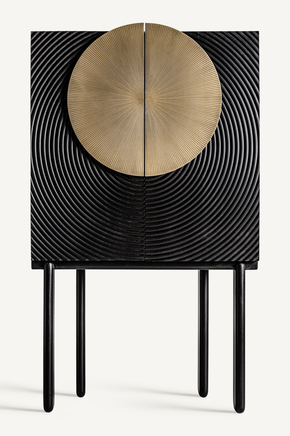 Black & Gold Cabinet | Vical Home Dobeln | Oroa.com