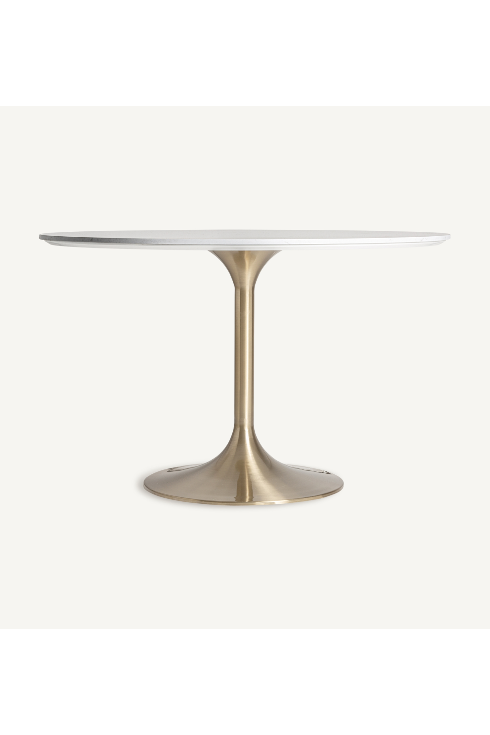 Gray Porcelain Pedestal Dining Table | Vical Home Kelheim | Oroa.com