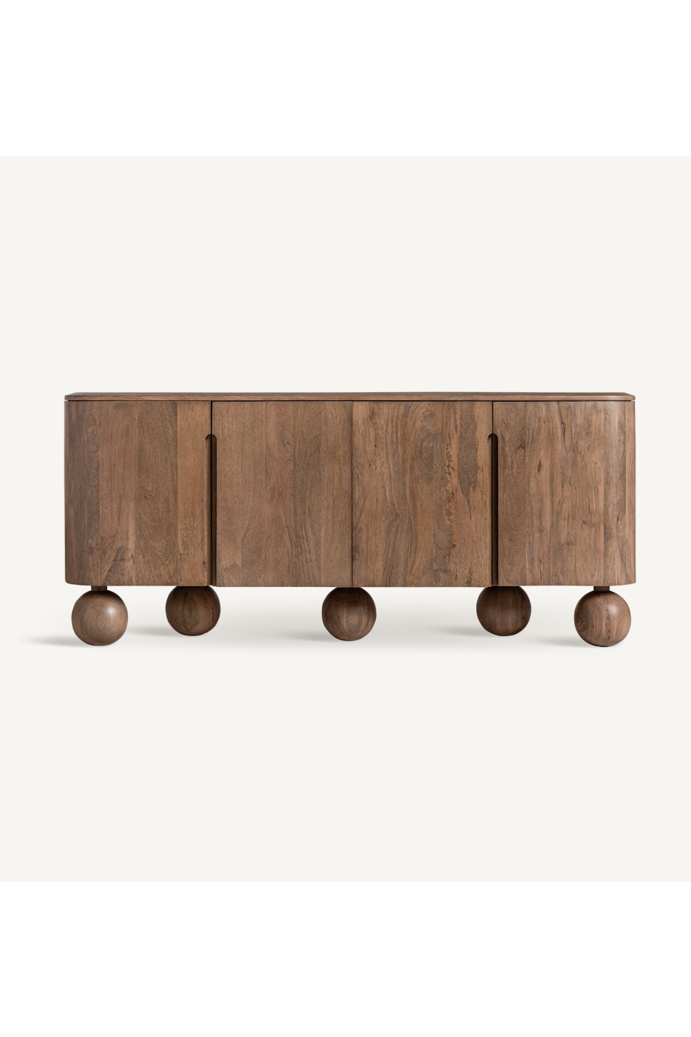 Sphere-Legged Wooden Sideboard | Vical Home Bocksberg | Oroa.com