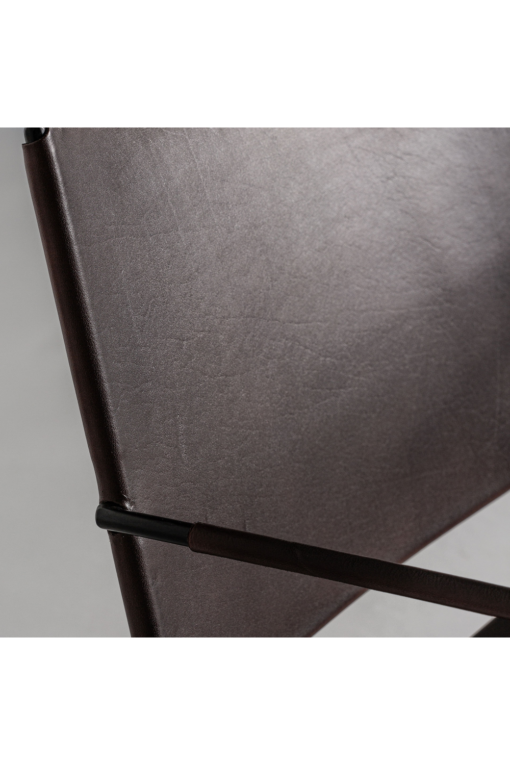 Brown Leather Covered Armchair | Vical Home Zell | Oroatrade.com