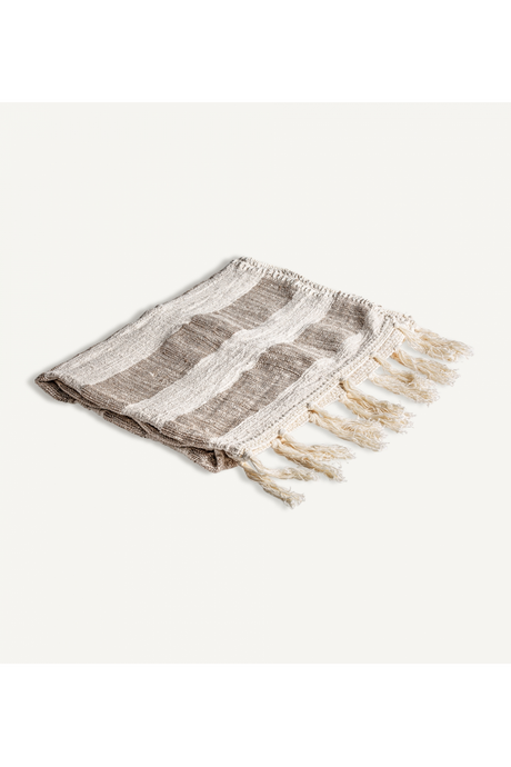 Tasseled Cotton Throw Blanket | Vical Home Clancy | Oroa.com