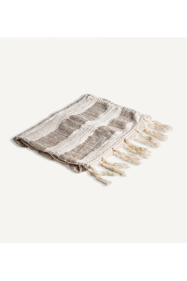 Tasseled Cotton Throw Blanket | Vical Home Clancy | Oroa.com