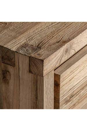 Teak 2-Drawer Nightstand | Vical Home Lux | Oroa.com