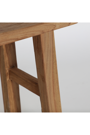 Brown Teak Footrest | Vical Home Lux | Oroa.com