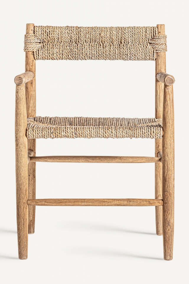 Natural Fiber Armchair | Vical Home Manhula | Oroa.com