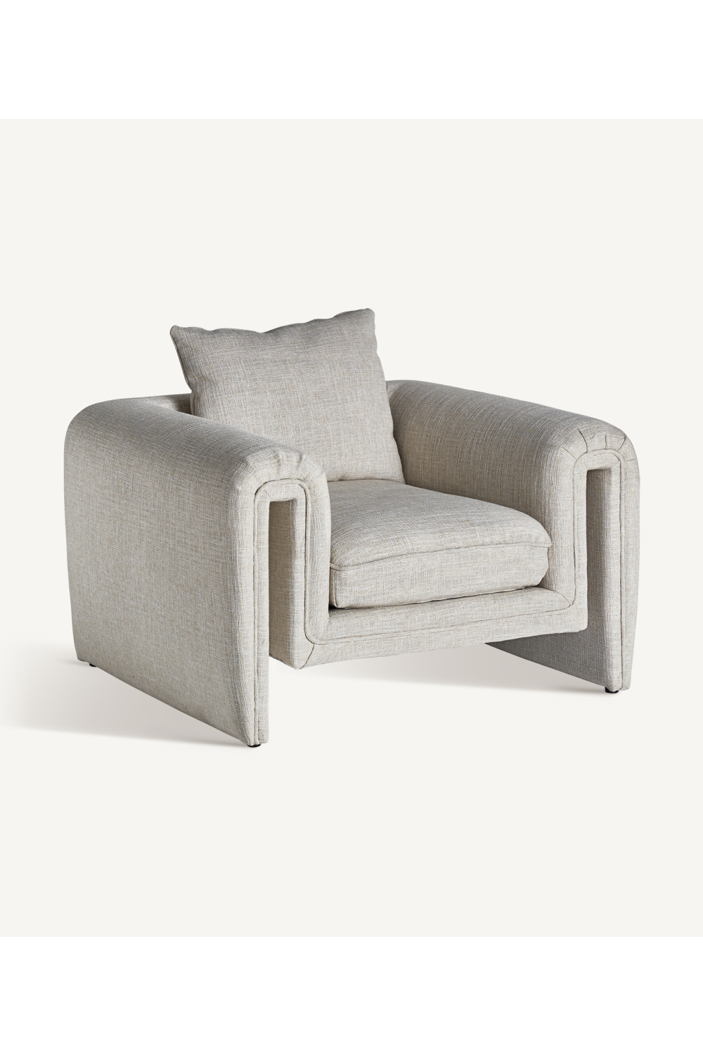 Gray Modern Lounge Armchair | Vical Home Karka | Oroatrade.com