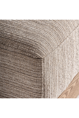 Cream Square Ottoman | Vical Home Kocs | Oroa.com