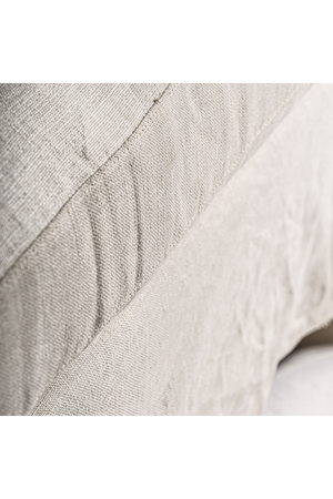 Off-white Skirted Chaise Longue | Vical Home Kemence | Oroa.com