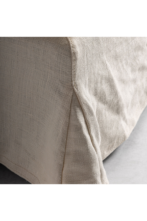 Off-white Skirted Chaise Longue | Vical Home Kemence | Oroa.com