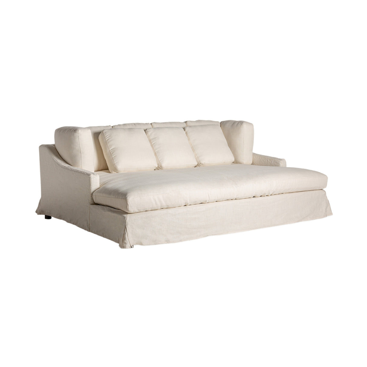   Cream Fabric Sofa | Oroa.com