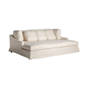   Cream Fabric Sofa | Oroa.com