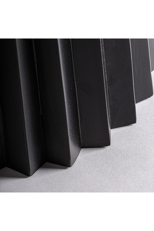 Fluted Base Wooden Bar Table | Vical Home Plisse | Oroa.com