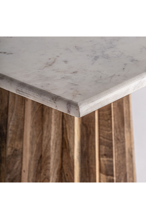   White Square Bar Table | Oroa.com
