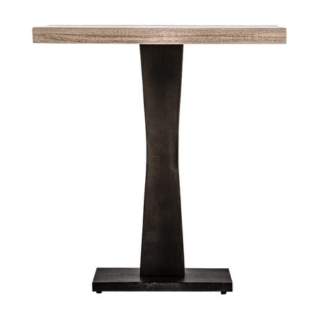   Modern furniture - Square Mango Wood Bar Table - www.oroa.com | Oroa.com