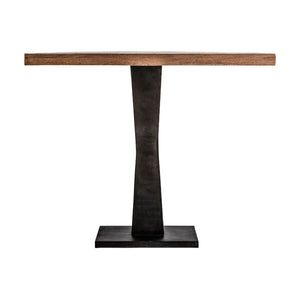  Brown Mango Wood Bar Table | Oroa.com