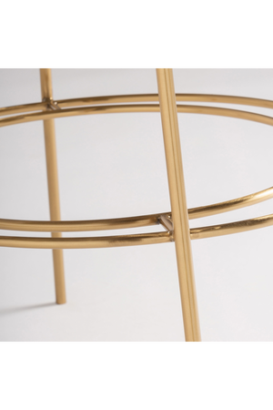 Brass Framed Counter Stool | Vical Home Tresivio | Oroa.com