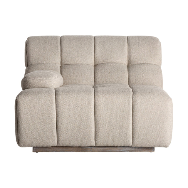 Modern furniture - White Square-Tufted Module Sofa - www.oroa.com