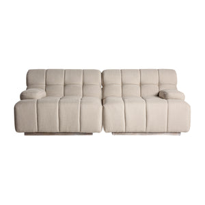   Modern furniture - White Square-Tufted Module Sofa - www.oroa.com | Oroa.com