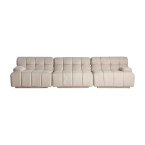   Modern furniture - White Square-Tufted Module Sofa - www.oroa.com | Oroa.com