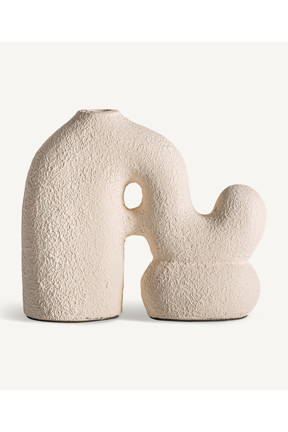 White Terracotta Organic Vase | Vical Home Turiff | Oroa.com