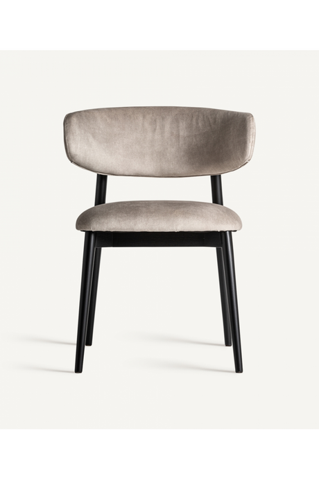 Maple Wood Padded Dining Chair | Vical Home Zell | Oroa.com