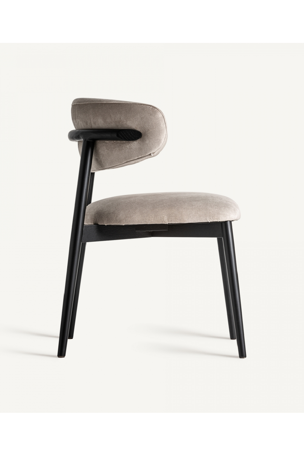Maple Wood Padded Dining Chair | Vical Home Zell | Oroa.com