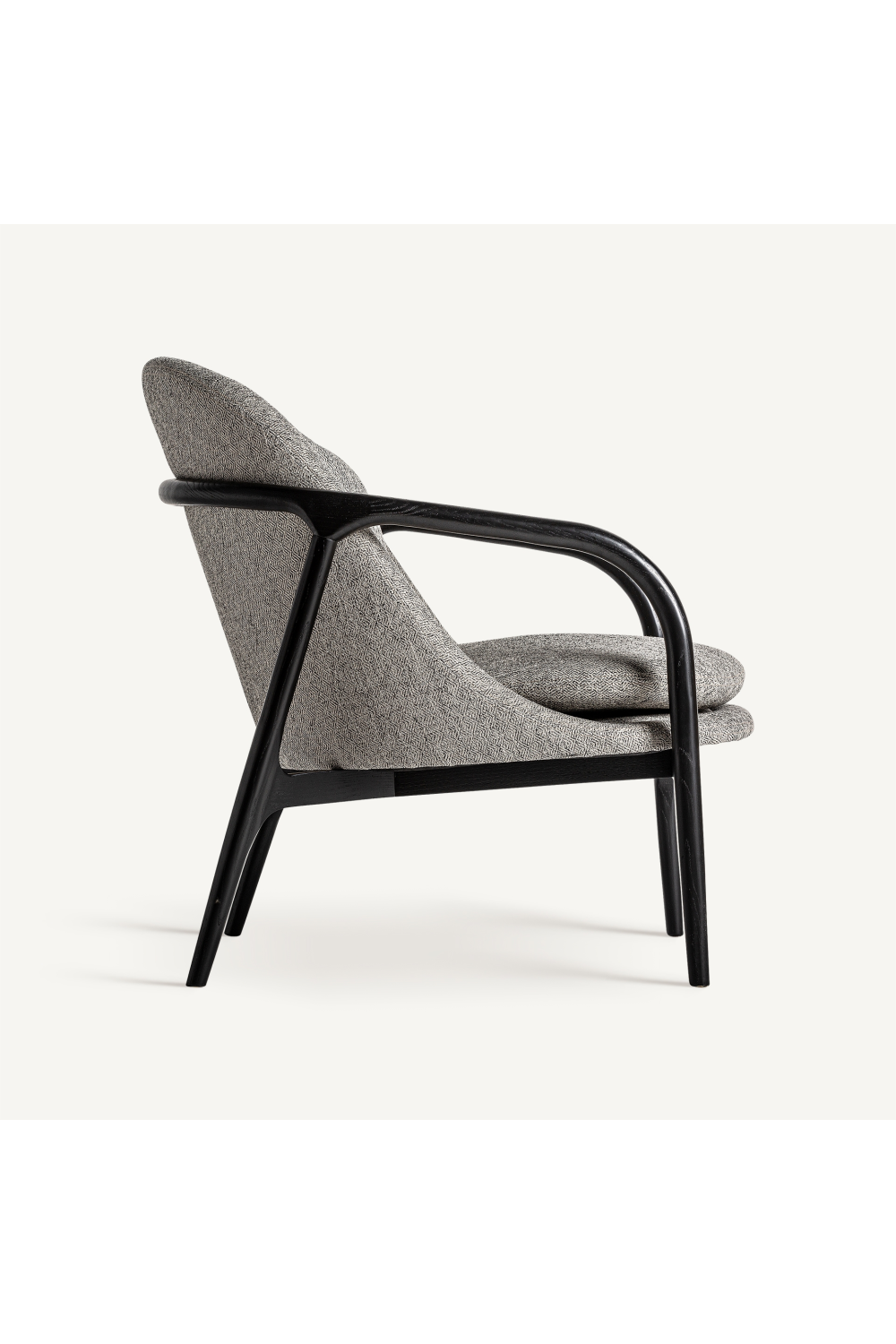 Gray Upholstered Lounge Armchair | Vical Home Thalfang | Oroa.com