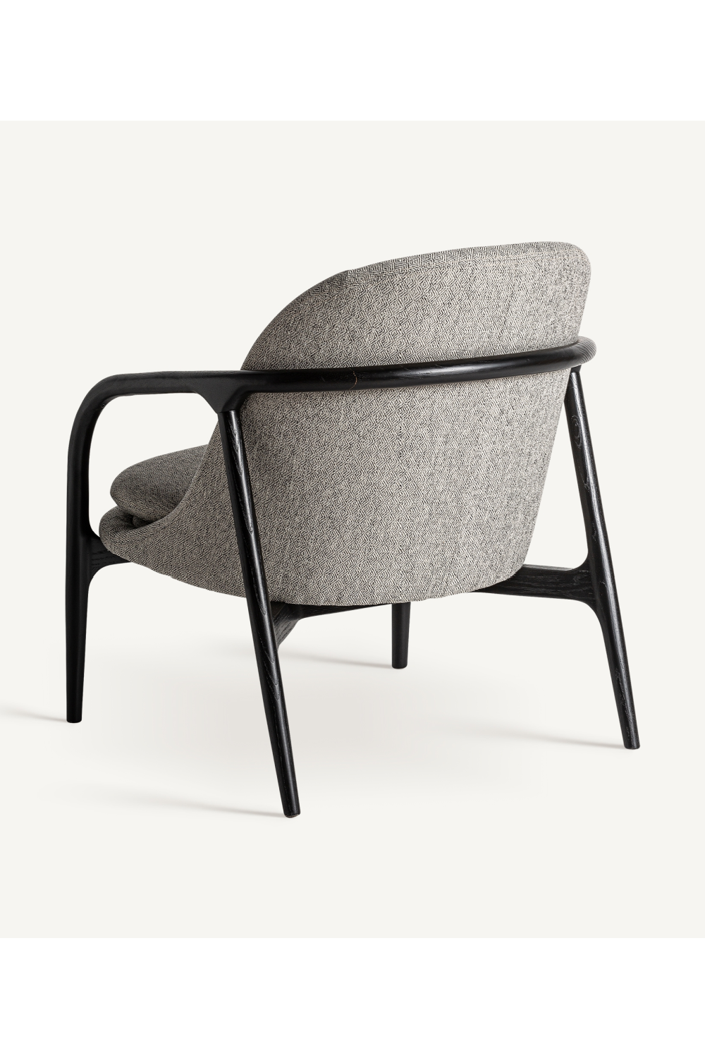 Gray Upholstered Lounge Armchair | Vical Home Thalfang | Oroatrade.com