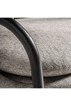 Gray Upholstered Lounge Armchair | Vical Home Thalfang | Oroa.com