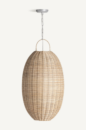 Oval Rattan Hanging Lamp M | Vical Home Tekax | Oroa.com