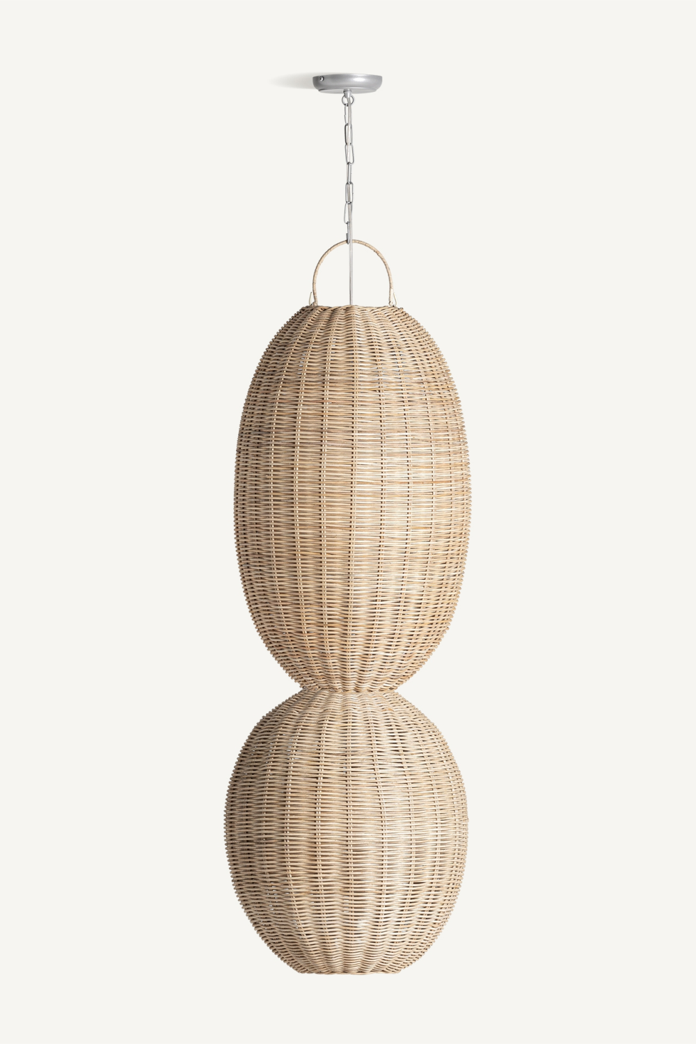 Oval Rattan Hanging Lamp M | Vical Home Tekax | Oroa.com