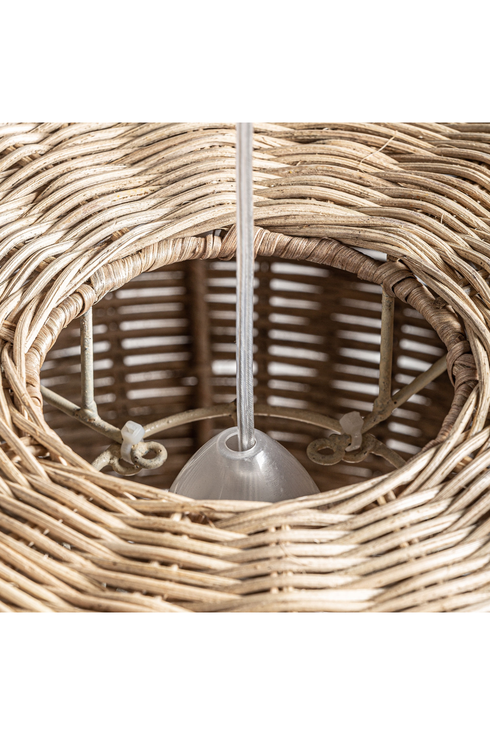 Oval Rattan Hanging Lamp S | Vical Home Tekax | Oroa.com