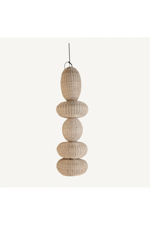   Oval Rattan Hanging Lamp M | Oroa.com
