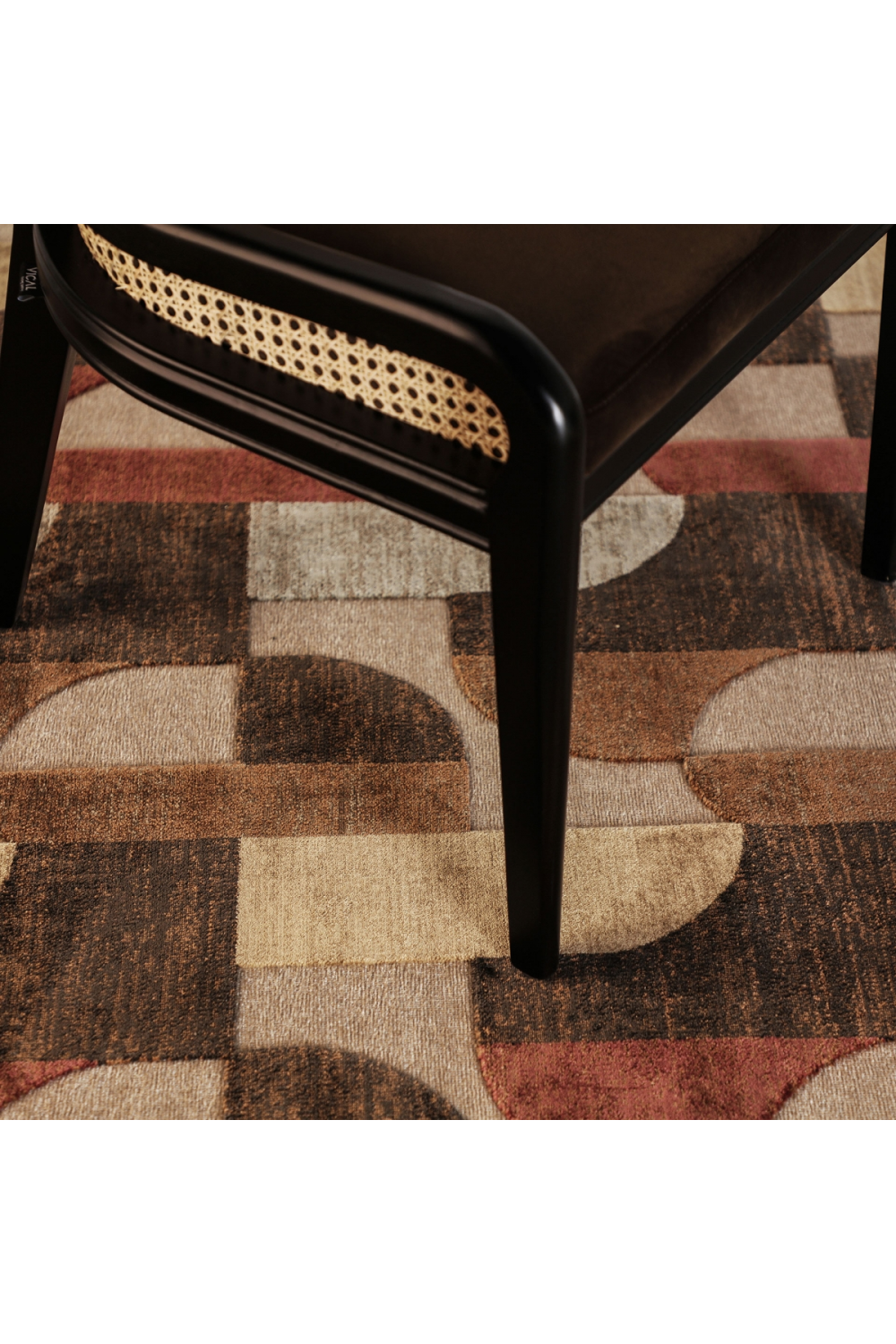 Wavy Pattern Area Rug 10' x 6'5" | Vical Home Guida | Oroatrade.com