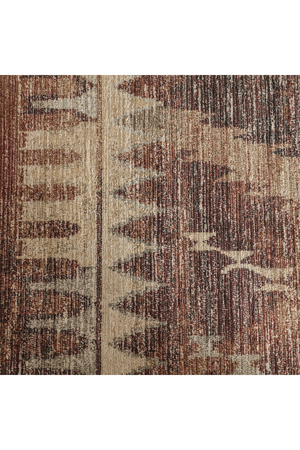 Brown Geometric Print Rug 10' x 6'5" | Vical Home Agate | Oroa.com