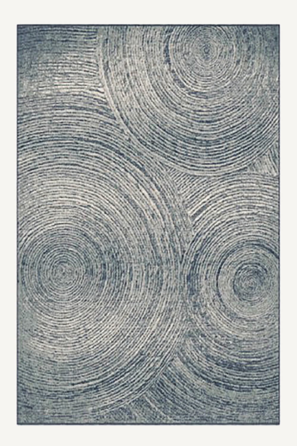 Blue Viscose Area Rug 10' x 6'5" | Vical Home Bakea | Oroatrade.com