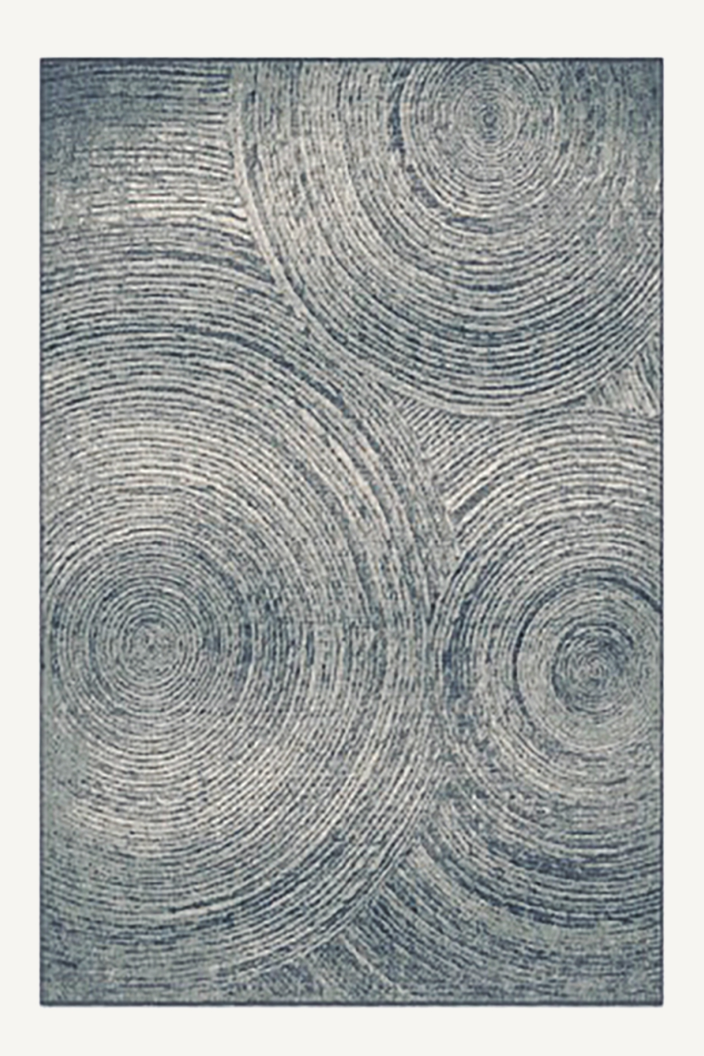 Blue Viscose Area Rug 10' x 6'5" | Vical Home Bakea | Oroa.com