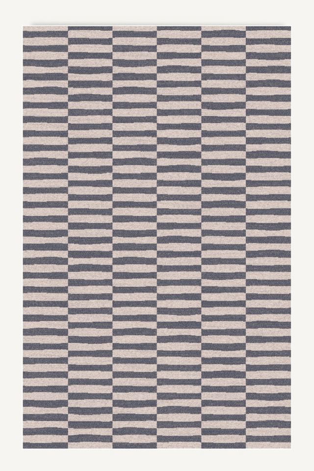 Gray Stripes Area Rug 9'8" x 6'6" | Vical Home Eitzaga | Oroa.com